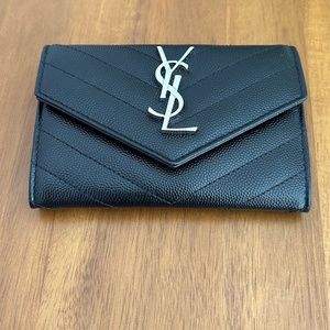 Yves Saint Laurent (YSL) envelope wallet